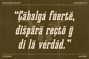 CS Courage – Retro Font, a Slab Serif Font by Craft Supply Co. (Thumbnail 5 of 8)