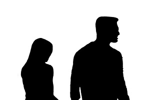 Young couple walking graphic, a Person Illustration by DanFLCreativo
