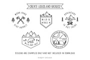 Rustic Monoline Icons and Designs, an Outline Icon by BirDIY Design (Thumbnail 4 of 10)