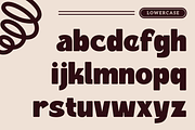Flury Muffin - Food Logo Font, a Sans Serif Font by Nirmana Visual (Thumbnail 6 of 13)