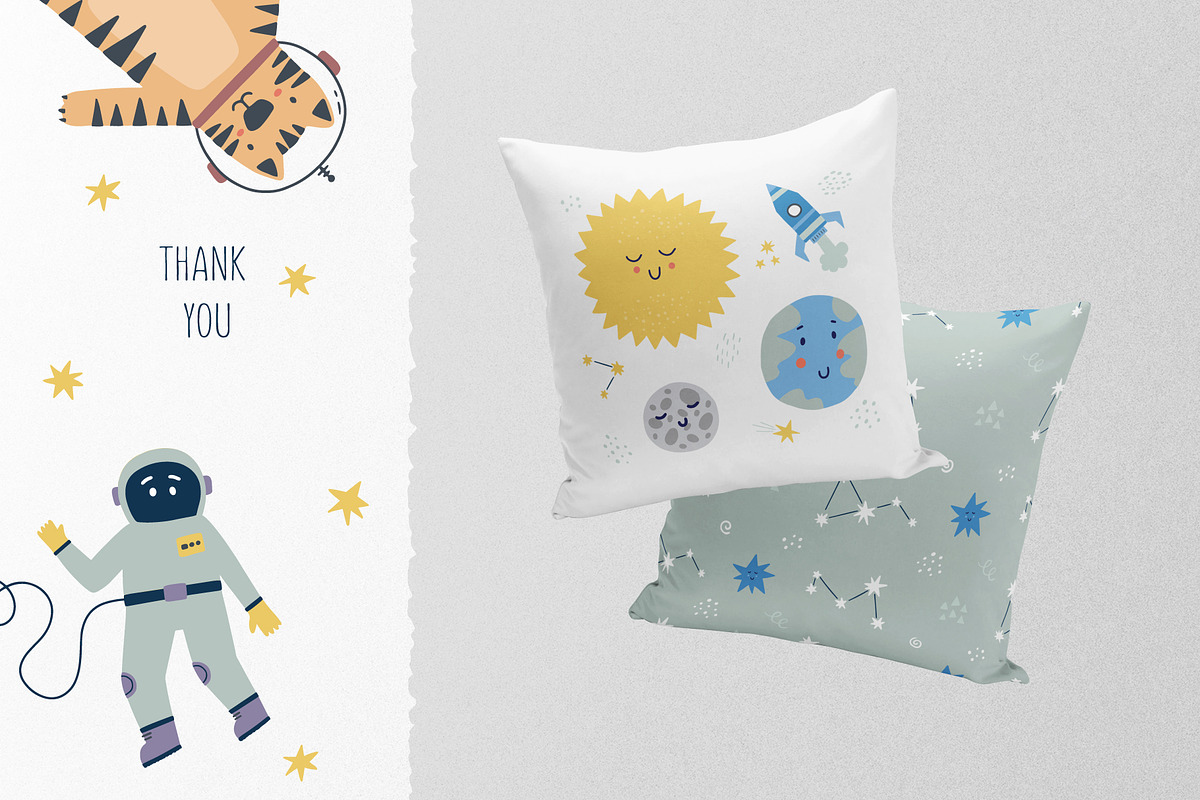 Solar System. Space & Planets set, an Object Graphic by MaNechaeva (Photo 13 of 14)