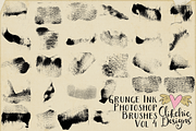 Grunge Texture Photoshop Brushes 50%, a Brush Add-On by Clikchic Designs (Thumbnail 9 of 13)