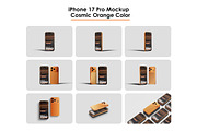 iPhone 17 Pro Mockup, an iPhone Mockup by scribrostudio (Thumbnail 11 of 13)