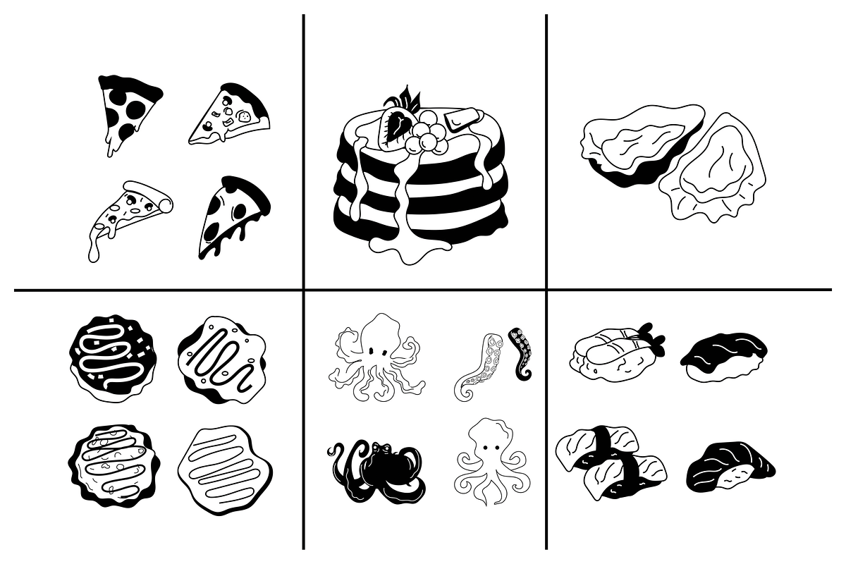 210+ Hand-Drawn Food Illustrations, a Food Illustration by RefocusMyJourney (Photo 5 of 9)