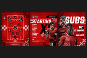 Football Club Instagram Templates, a Social Media Template by Bornx Design (Thumbnail 6 of 7)