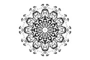 Ornamental Black White Mandala Pack, a Decorative Illustration by NJ Himel (Thumbnail 35 of 103)