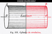 1912 French Geometrie Graphics, an Illustration by French Kiss Collections (Thumbnail 8 of 8)