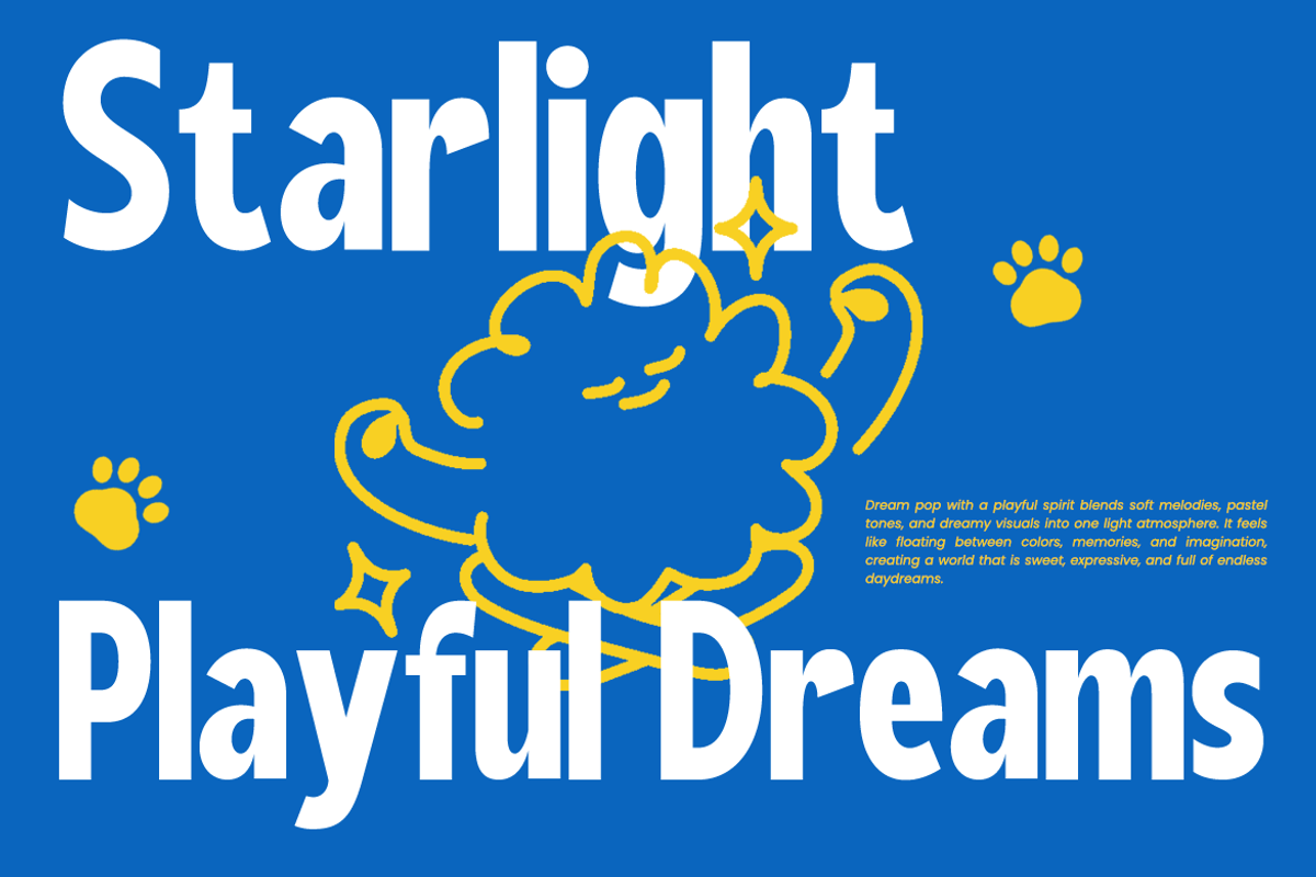 Regotta Bold Display Playful Font, a Sans Serif Font by Rasio Studio (Photo 4 of 9)