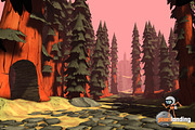 Pacific NW Forest: Toon Low Poly, an Environmental 3D Model by Pixel Landing (Thumbnail 13 of 13)