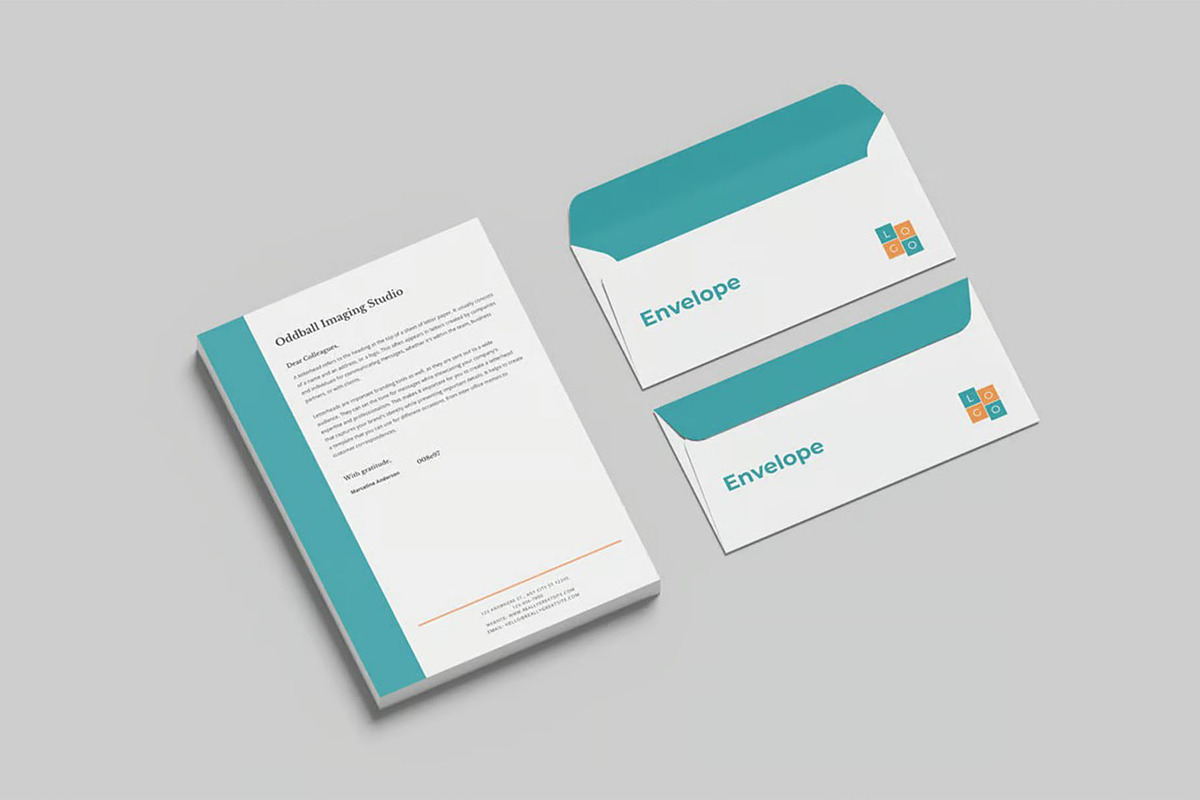 Brand Identity Mockups, an Advertising Mockup by Se٧enStudio (Photo 2 of 4)