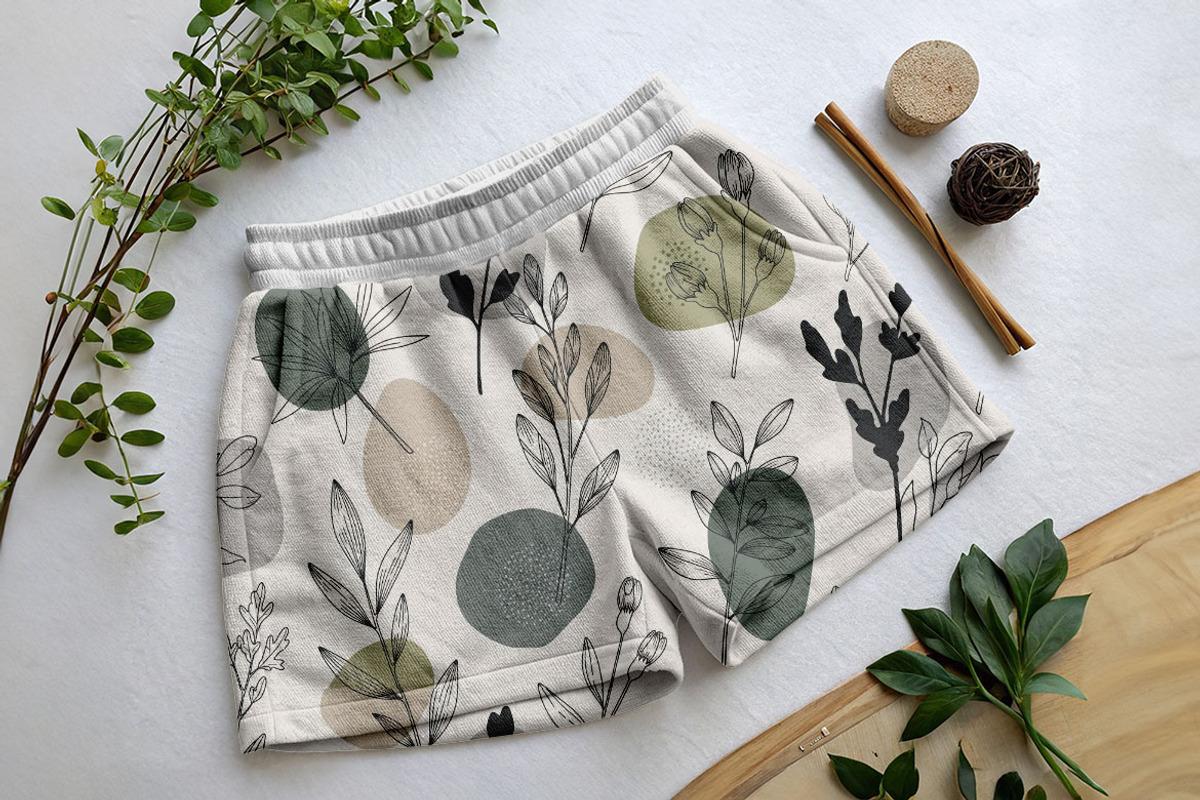 Minimal Botanical Seamless Vector, a Pattern Graphic by one-touch (Photo 5 of 10)