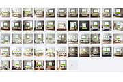 50 Canva Frame Mockups Bundle, a Household Mockup by ARTOZEN DIGITAL (Thumbnail 14 of 14)