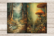 Magic Forest Junk Journal Page, a Seasonal Illustration by GlamArtZhanna (Thumbnail 7 of 9)