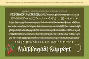 Cocktails Poetry Display Handwritten, a Script Font by stylishtype.co (Thumbnail 14 of 15)