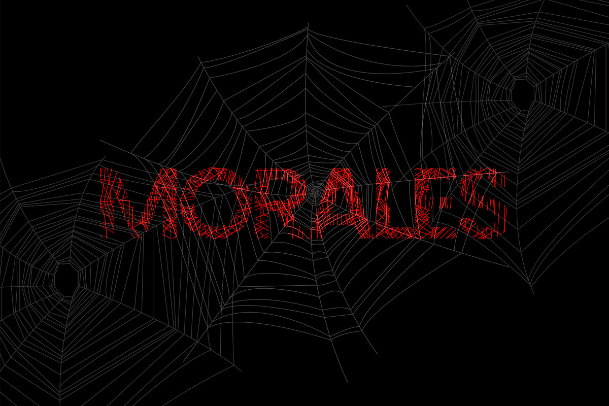 Spider Web Text Effect (PSD), a Layer Style Add-On by Posterfello (Photo 3 of 3)