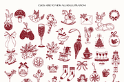 Christmas Series BUNDLE: All 5 in 1, a Seasonal Illustration by Veyla (Thumbnail 11 of 72)