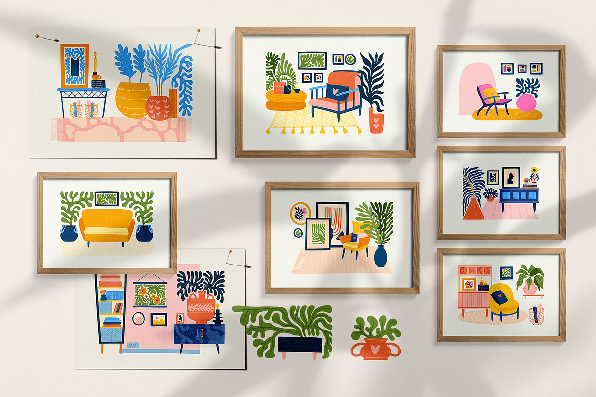 Interior | Creator Kit, a Decorative Illustration by KetteCreate (Photo 20 of 21)