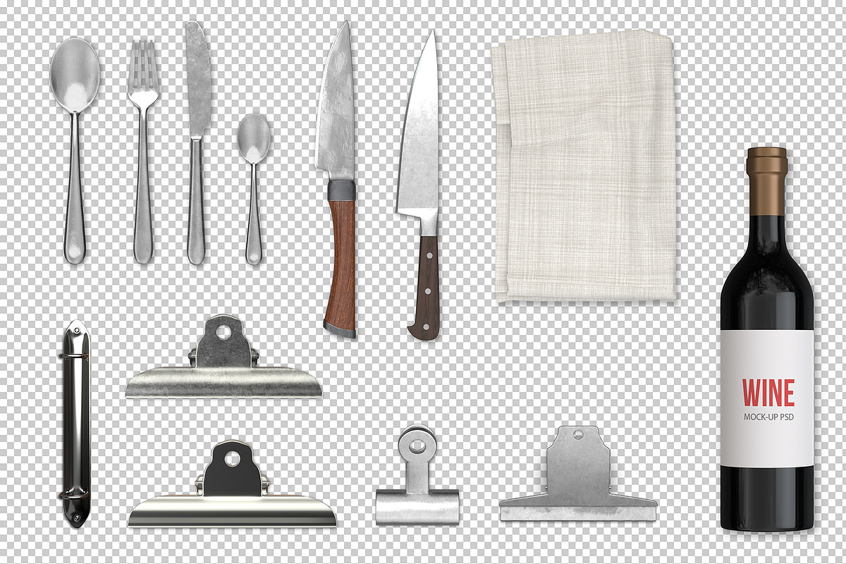 Restaurant menu mockup, a Print Template by S_design (Photo 5 of 6)