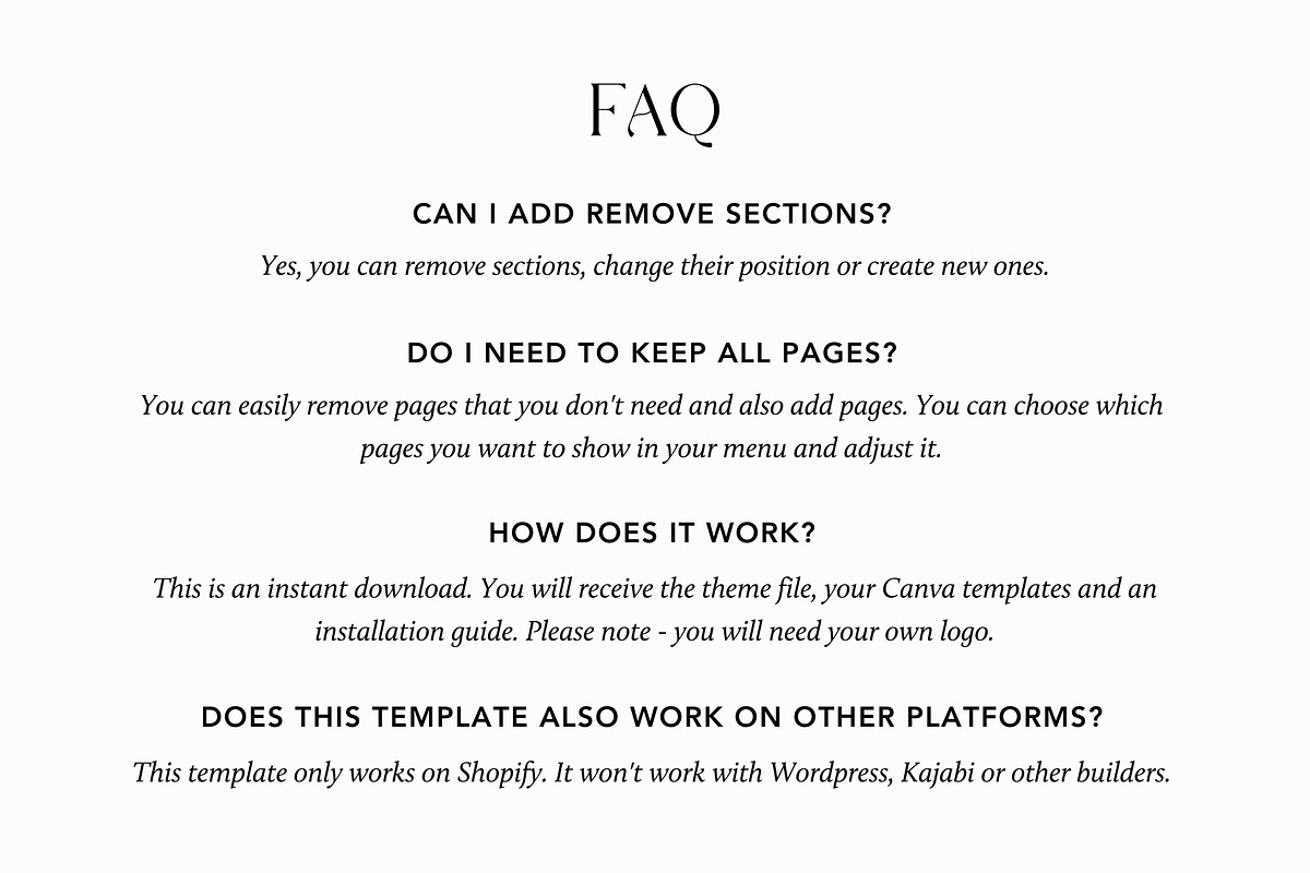 Aesthetic Shopify Theme Design, a Templates & Theme by DeeBeeDesign (Photo 9 of 9)