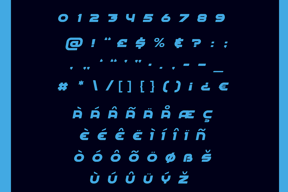 GAMERICA DISPLAY FONT preview 4