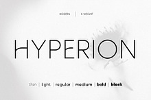 Hyperion - Sleek Modern Sans