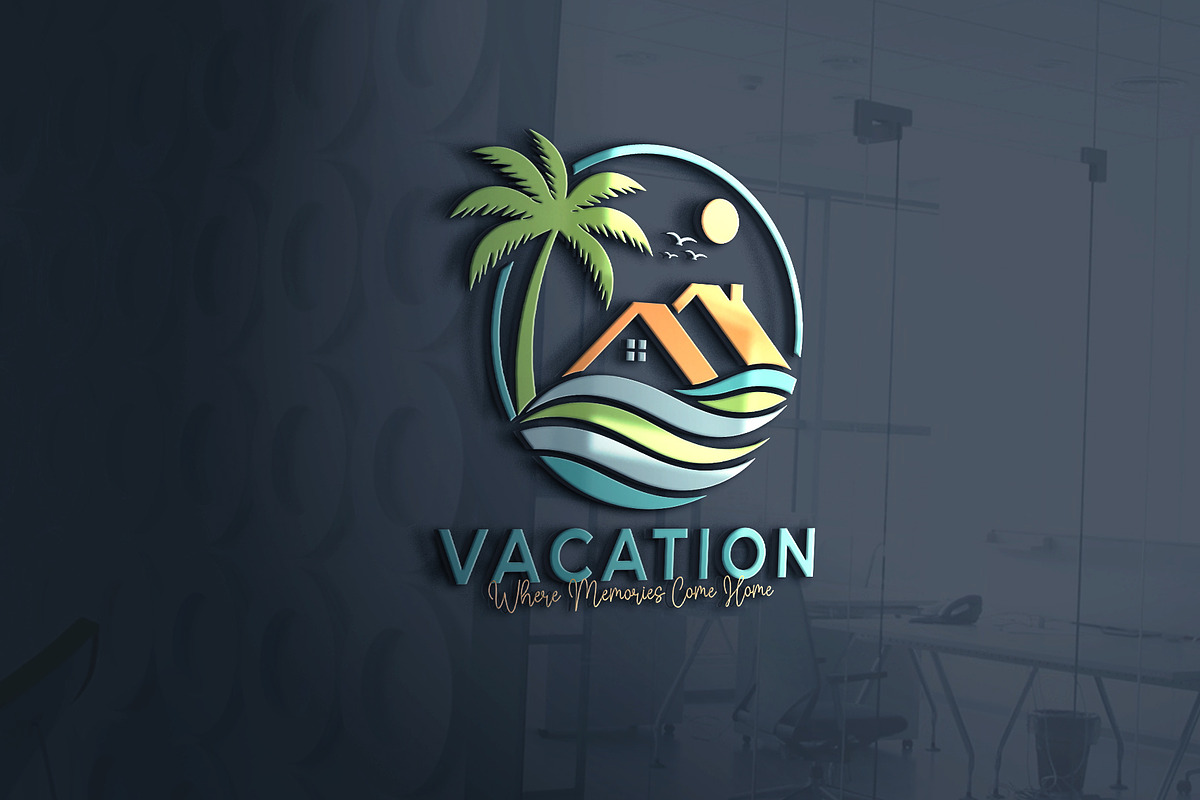 Vacation Logo | Beach & Travel, a Branding & Logo Template by Master Design (Photo 1 of 2)