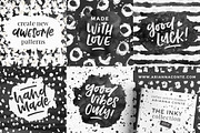 InkBox - 240 Inky Patterns + Extras!, a Pattern Graphic by Pink Coffie (Thumbnail 2 of 8)