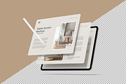 Landscape Tablet Screen Mockup, an iPad Mockup by Rizky Audymas (Thumbnail 9 of 9)