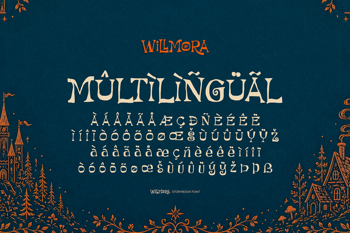 Willmora - Storybook Font, a Serif Font by ikiiko (Photo 7 of 7)