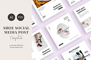 Instagram template social media pack, a Social Media Template by Syaeful Anas (Thumbnail 1 of 6)