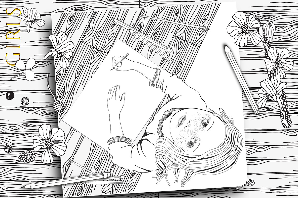 Pretty girls (part 2), an Illustration by ImHope (Photo 13 of 16)