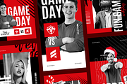 Christmas Esports Instagram Pack, a Social Media Template by Angkalimabelas (Thumbnail 1 of 3)