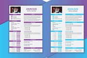 Modern & Minimal Resume Template, a Print Template by Annudesign (Thumbnail 6 of 8)
