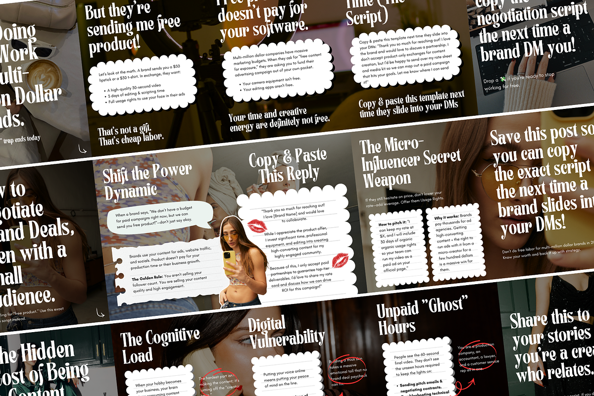 20 Set of Marketing Carousel Design, a Social Media Template by thecyella.co (Photo 3 of 6)
