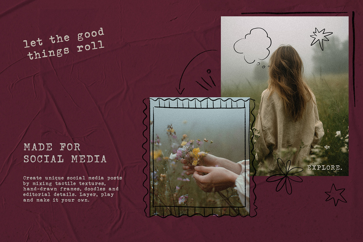 The Editorial Social Media Kit, an Object Graphic by anastasiia.art (Photo 4 of 9)
