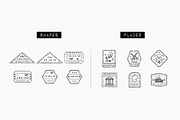 45 Passport Stamp Icons - Travel, an Outline Icon by Hatch Design Workshop (Thumbnail 5 of 10)