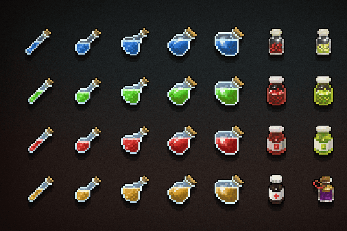 2D Pixel - RPG Icon, a Solid Icon by LAYERLAB (Photo 8 of 16)