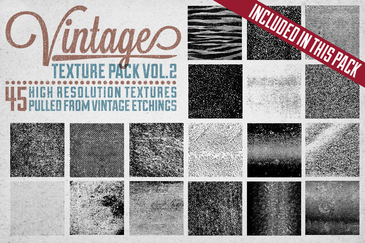 Vintage Texture Bundle preview 5