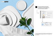 Ceramic Plates & Tray Mockup, a Household Mockup by Pret-a-Mockup (Thumbnail 5 of 9)