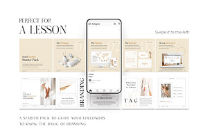 Branding Carousel Instagram CANVA PS