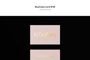 Business Card Logo Template Bundle, a Product Mockup by FoundImages (Thumbnail 31 of 163)