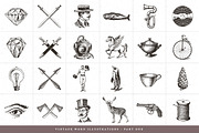 SALE! Vintage Badge and Logo Toolkit, a Branding & Logo Template by Anja Kaiser (Thumbnail 4 of 6)