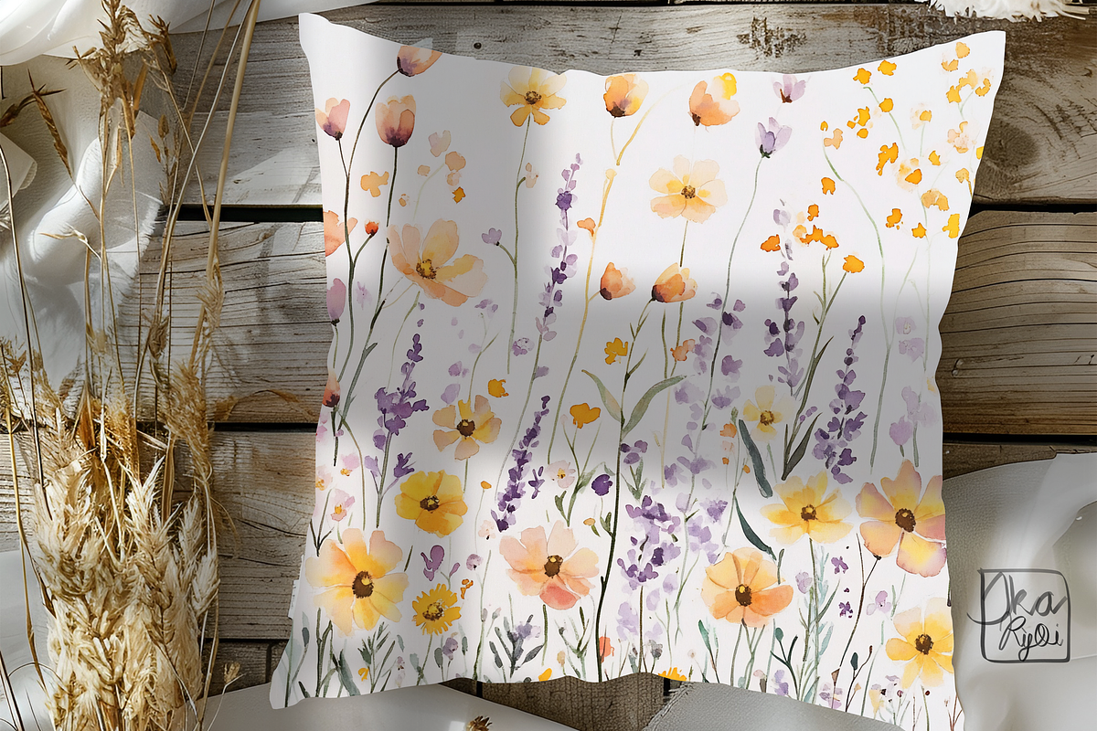A Dreamy Symphony of Wildflowers, an Illustration by ikarifq shop (Photo 4 of 4)