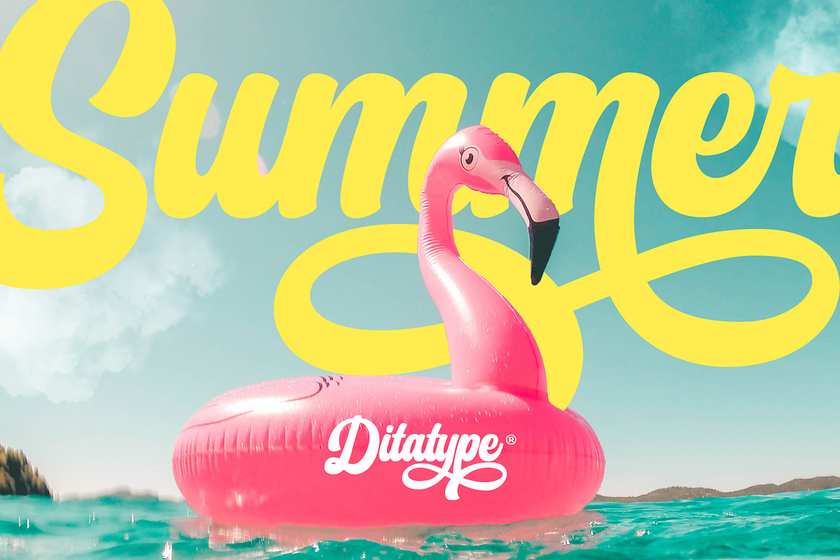 Familytalk, a Script Font by Ditatype (Photo 7 of 10)
