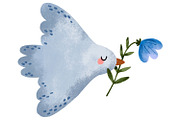 Dove of peace, an Animal Illustration by the_myro (Thumbnail 4 of 6)