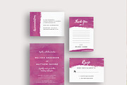 Purple brush watercolor invite, an Invitation Template by Inkpower (Thumbnail 2 of 7)