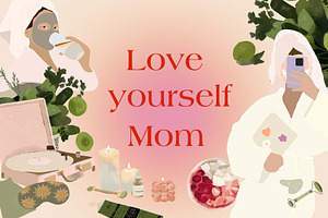 Love yourself Mom collection