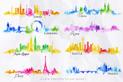 Silhouette city, an Illustration by Anna (Thumbnail 2 of 6)