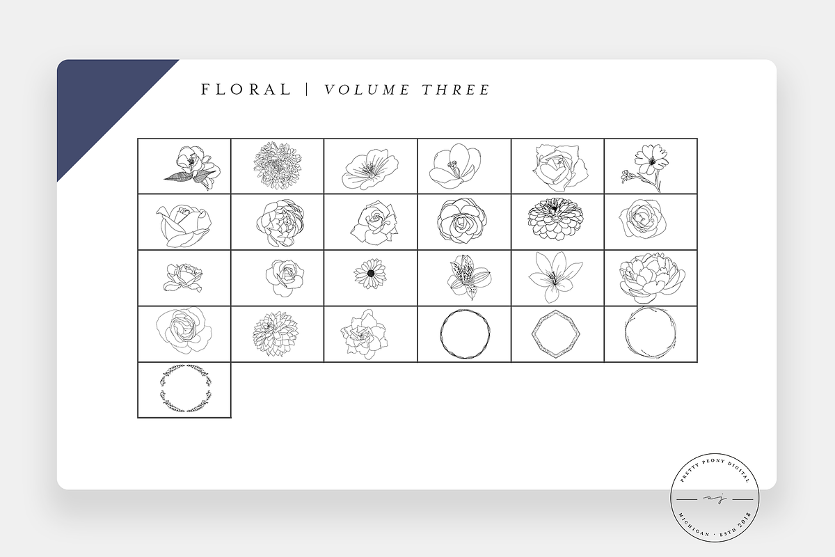 20 Floral Procreate Stamps & Brushes, a Brush Add-On by SorrDesign (Photo 2 of 5)