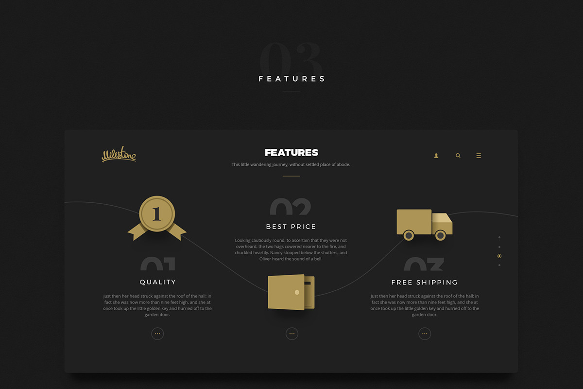 -50% Sale. Milestone UI Kit, an UI Kit Template by kavoon (Photo 9 of 17)